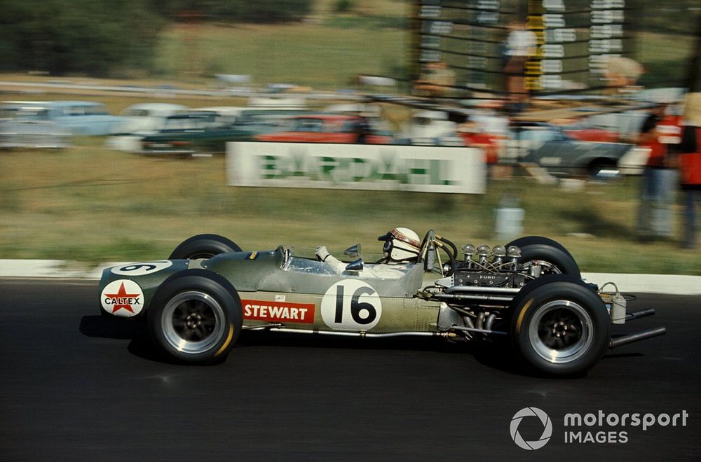 Stewart gave Matra its F1 debut using its development MS9 that was built in just 10 days