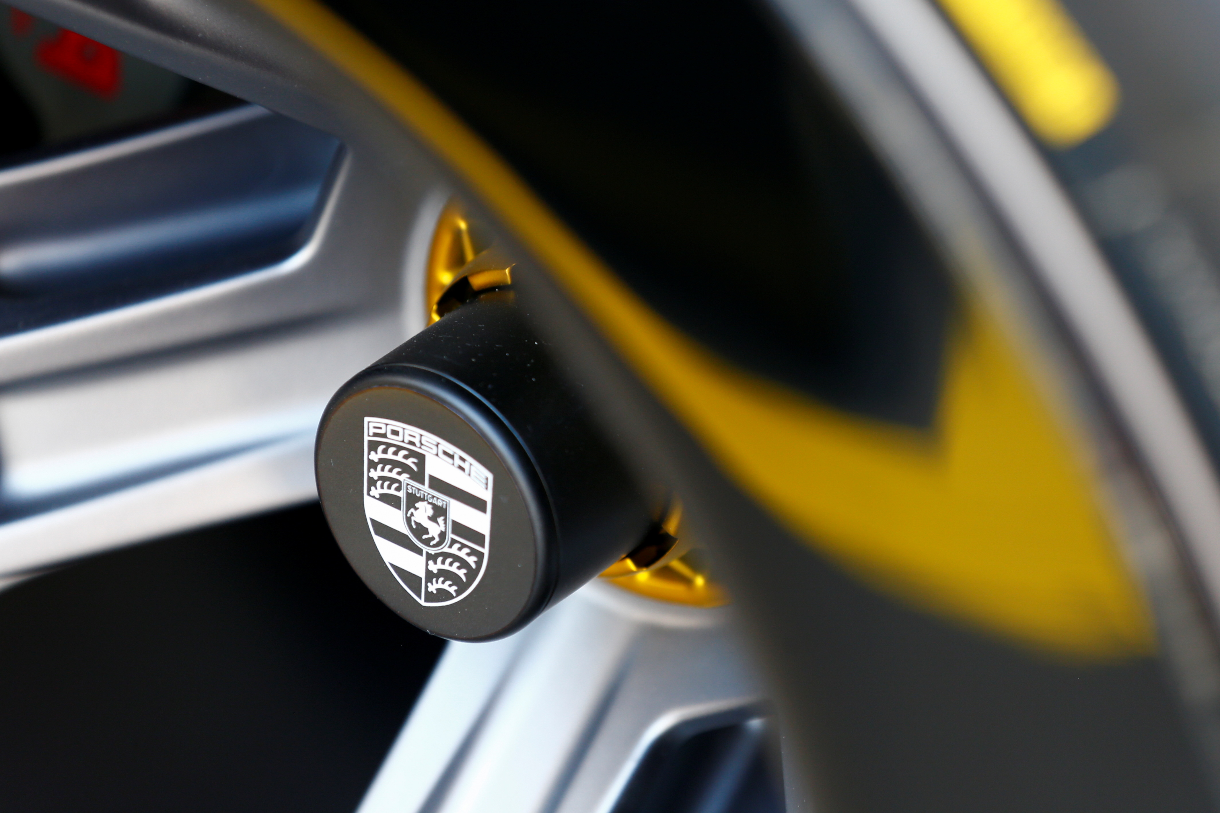 Porsche logo is seen during the Munich Auto Show, IAA Mobility 2021 in Munich