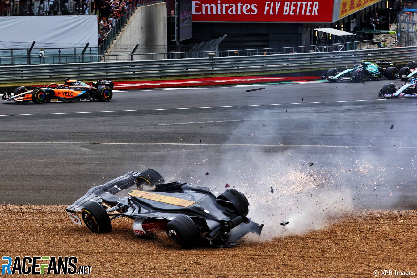 Guanyu Zhou, Alfa Romeo, Silverstone, 2022