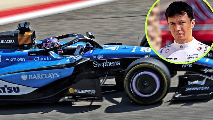 Alex Albon, Williams, Bahrain pre-season testing 2026.