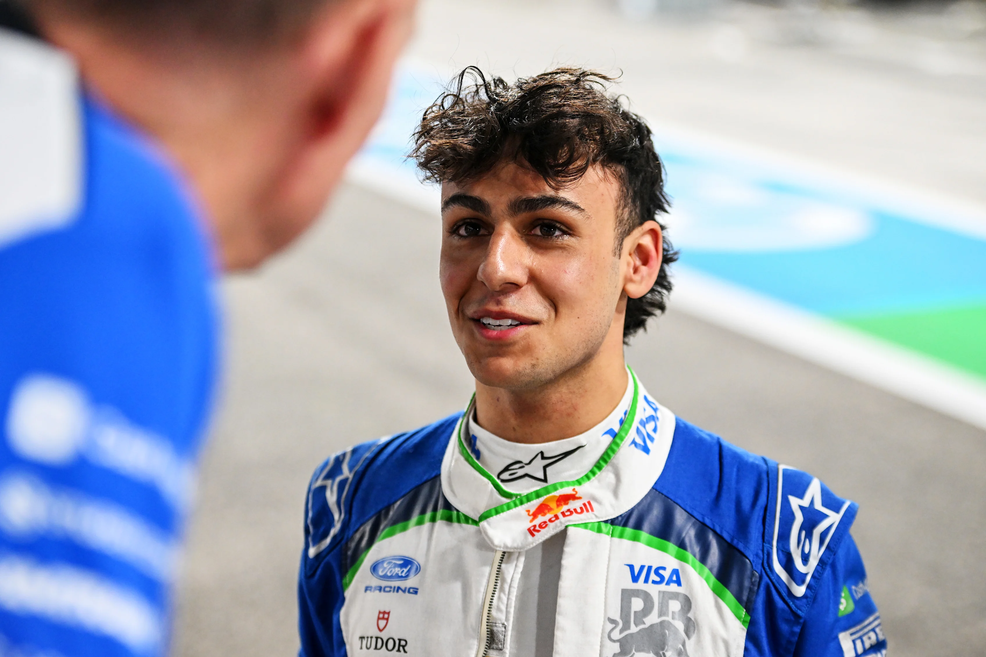 BAHRAIN, BAHRAIN - FEBRUARY 20: Arvid Lindblad of Great Britain and Visa Cash App Racing Bulls