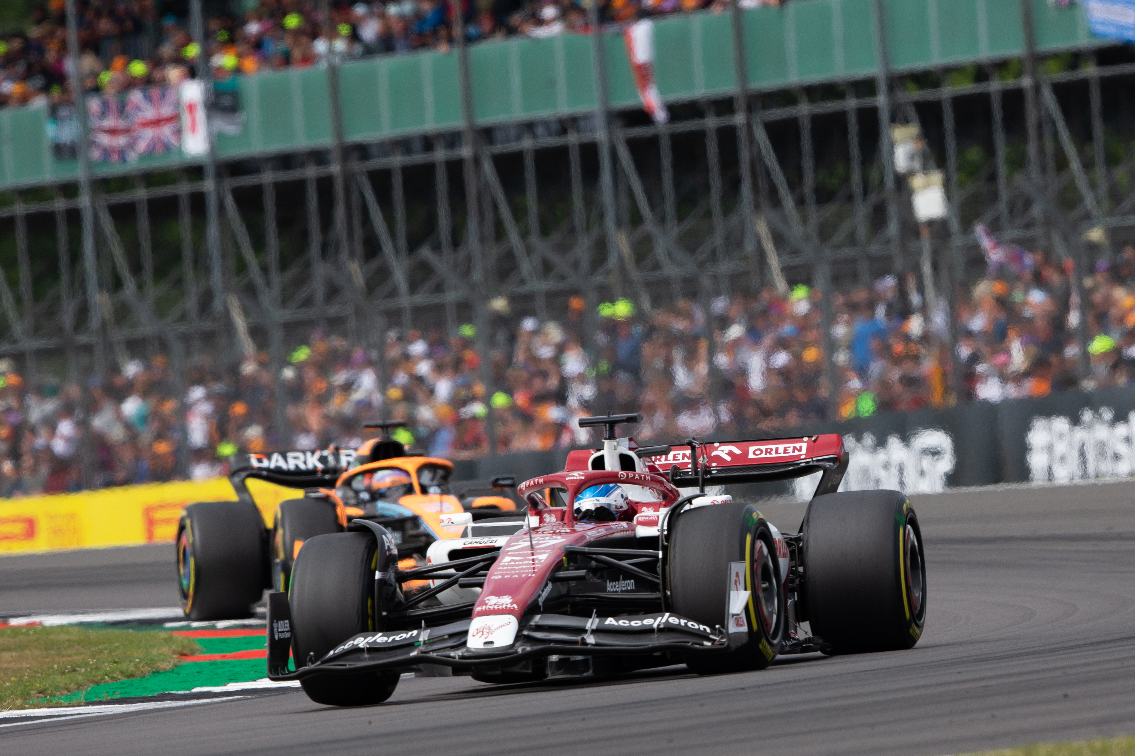 Motor Racing Formula One World Championship British Grand Prix Race Day Silverstone, England
